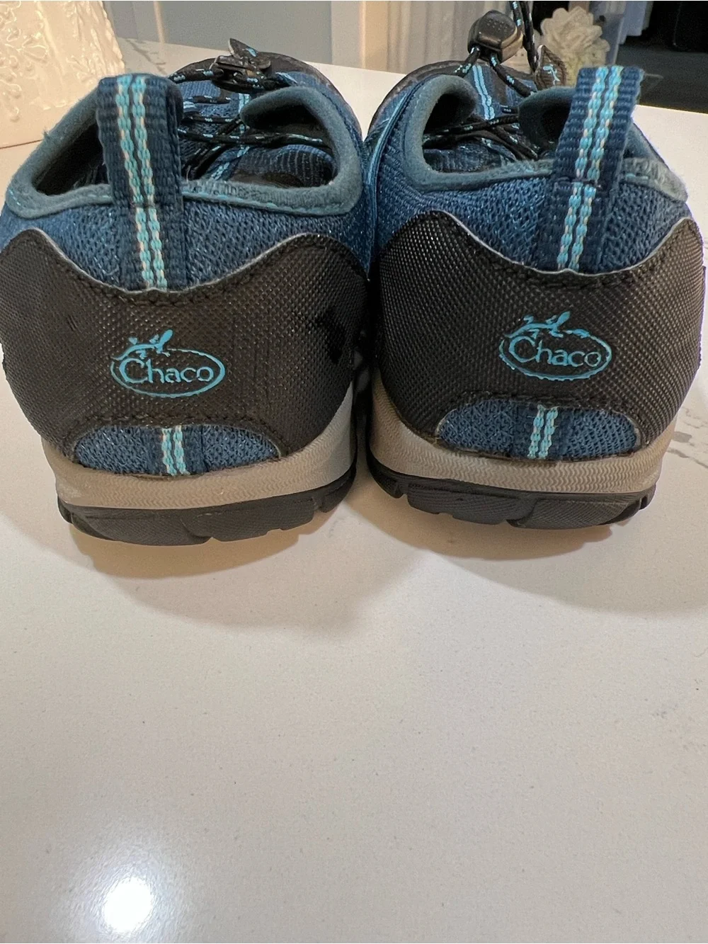 Chaco Performance Footwear Blue Water Shoes Kids Sz 5 / Womens 6.5